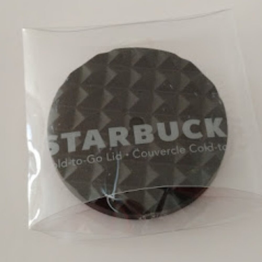 Starbucks Cold-To-Go Lid Black Brand New